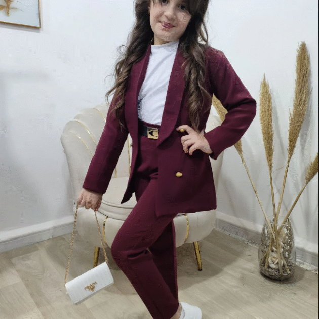 Ensemble Classique Chic – 5 Pièces (Fille)